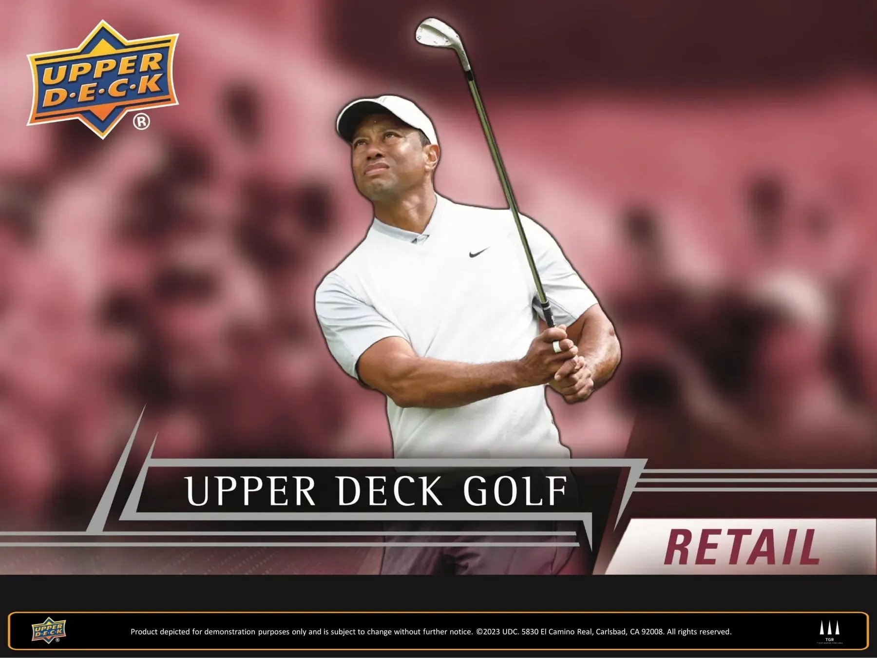 2024 Upper Deck Golf 6-Pack Blaster Box 6 Packs per Box, 8 Cards per Pack