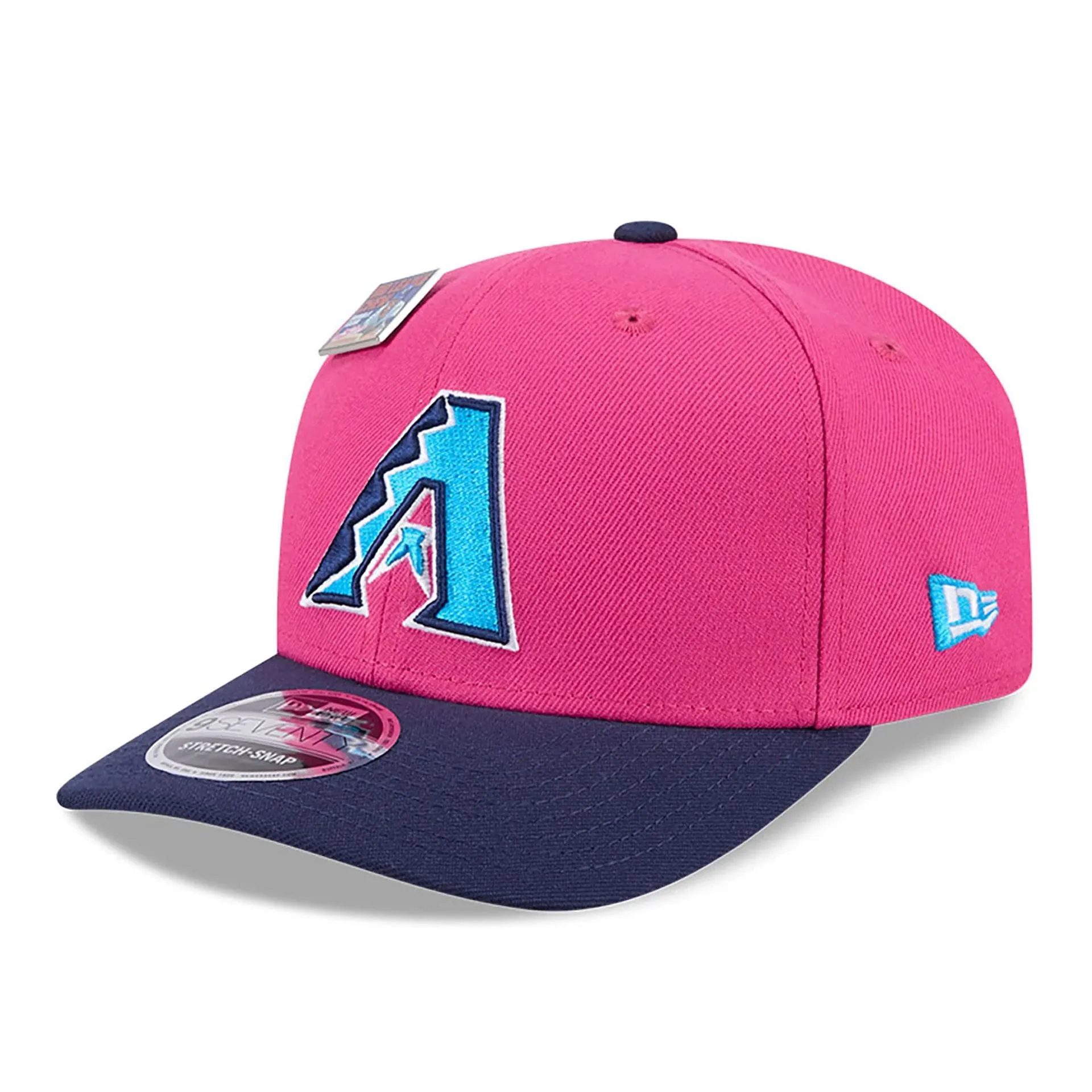 Arizona Diamondbacks Big League Chew Dark Pink 9SEVENTY Stretch Snap Cap