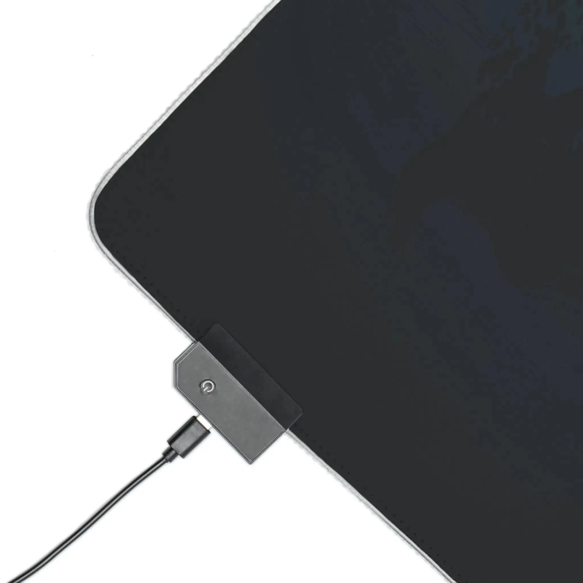 Aurora Glide: LED-Lit Gaming Desk Pad