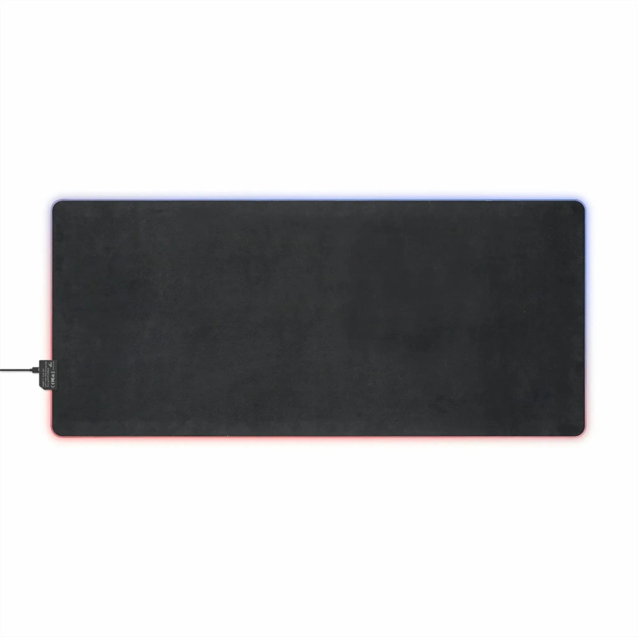 Aurora Glide: LED-Lit Gaming Desk Pad