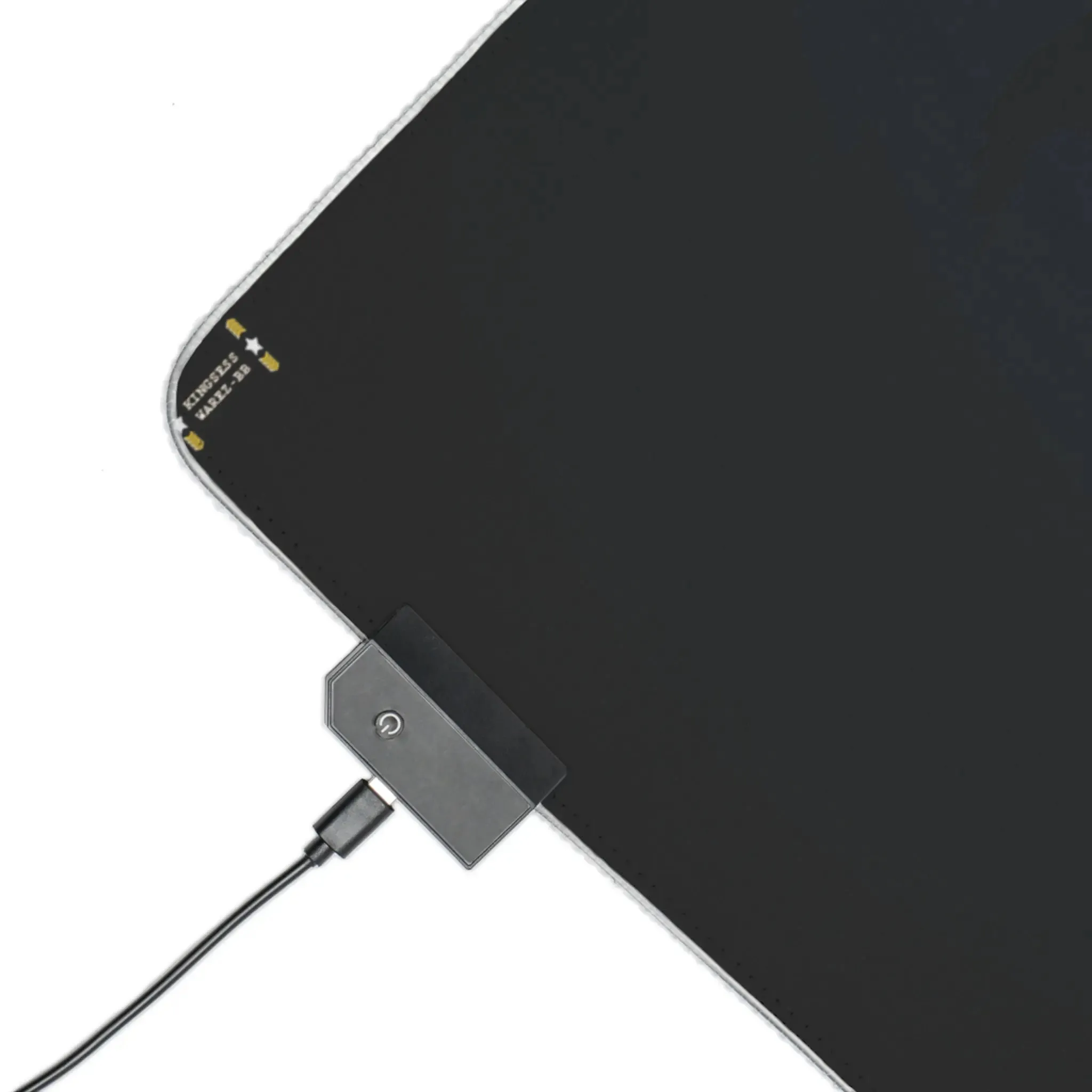 Aurora Glide: LED-Lit Gaming Desk Pad