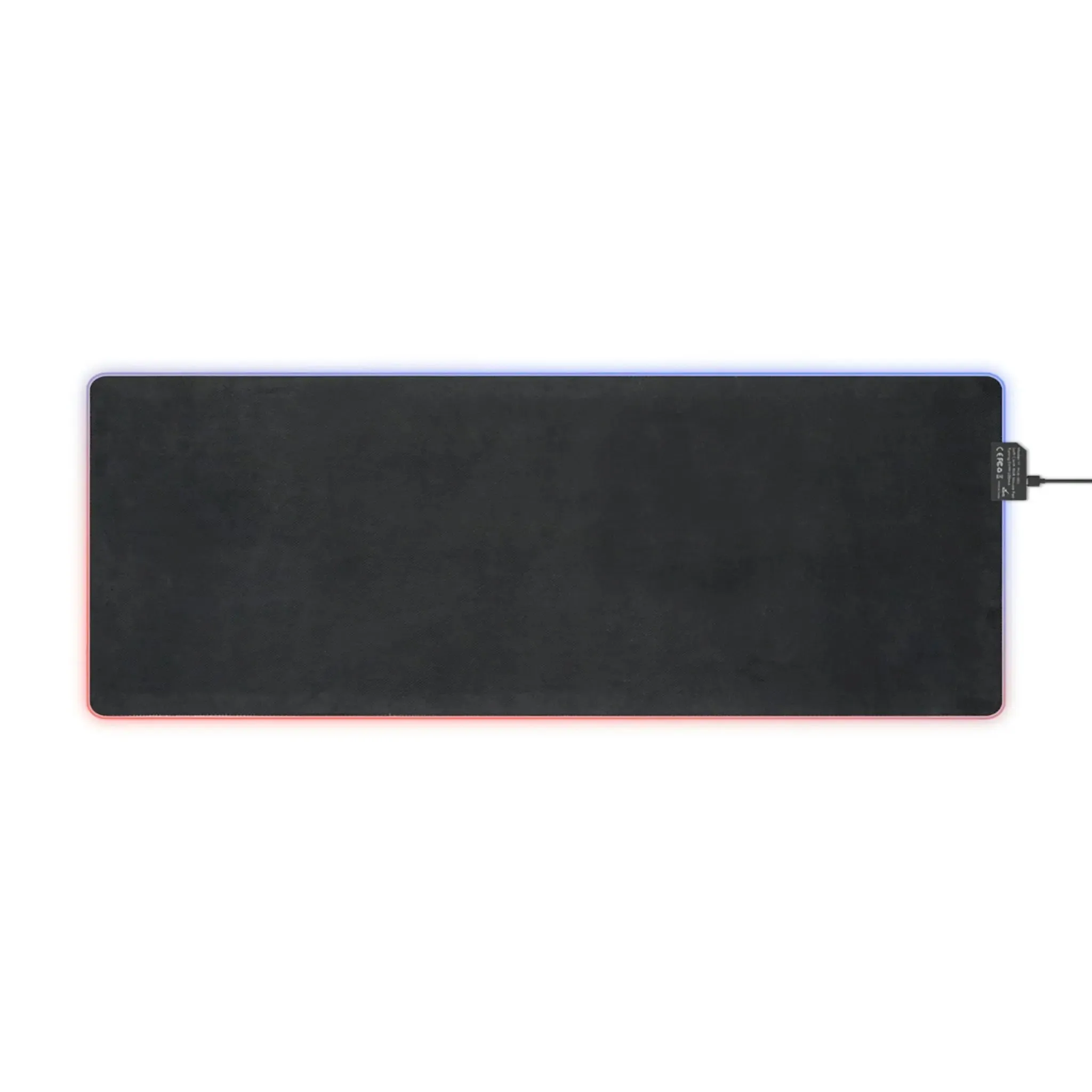 Aurora Glide: LED-Lit Gaming Desk Pad