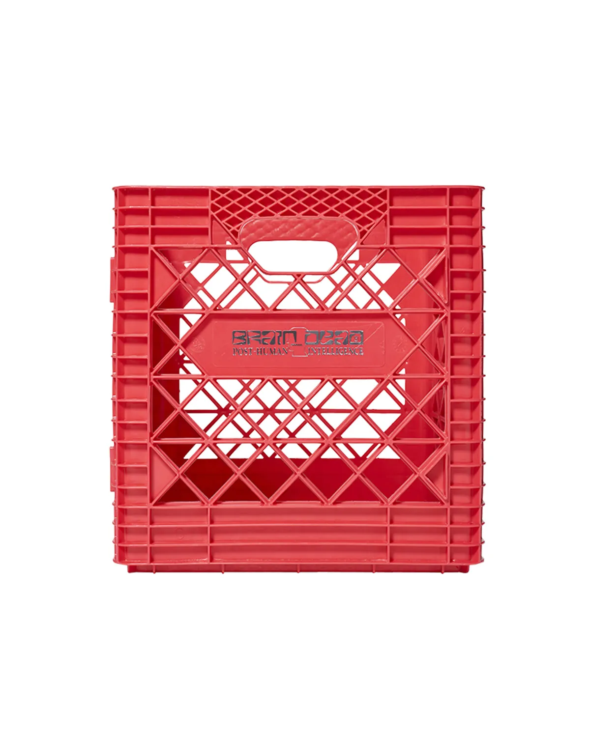 Brain Dead Post Human Record Crates - Red