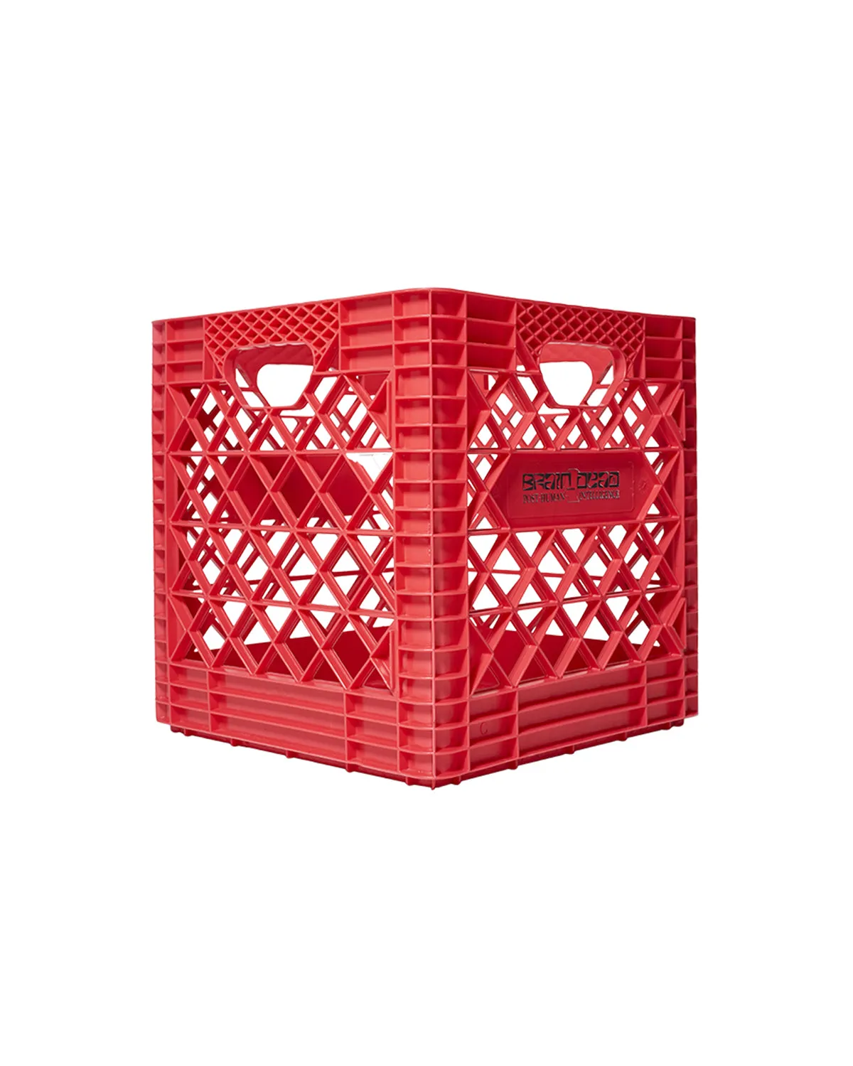 Brain Dead Post Human Record Crates - Red