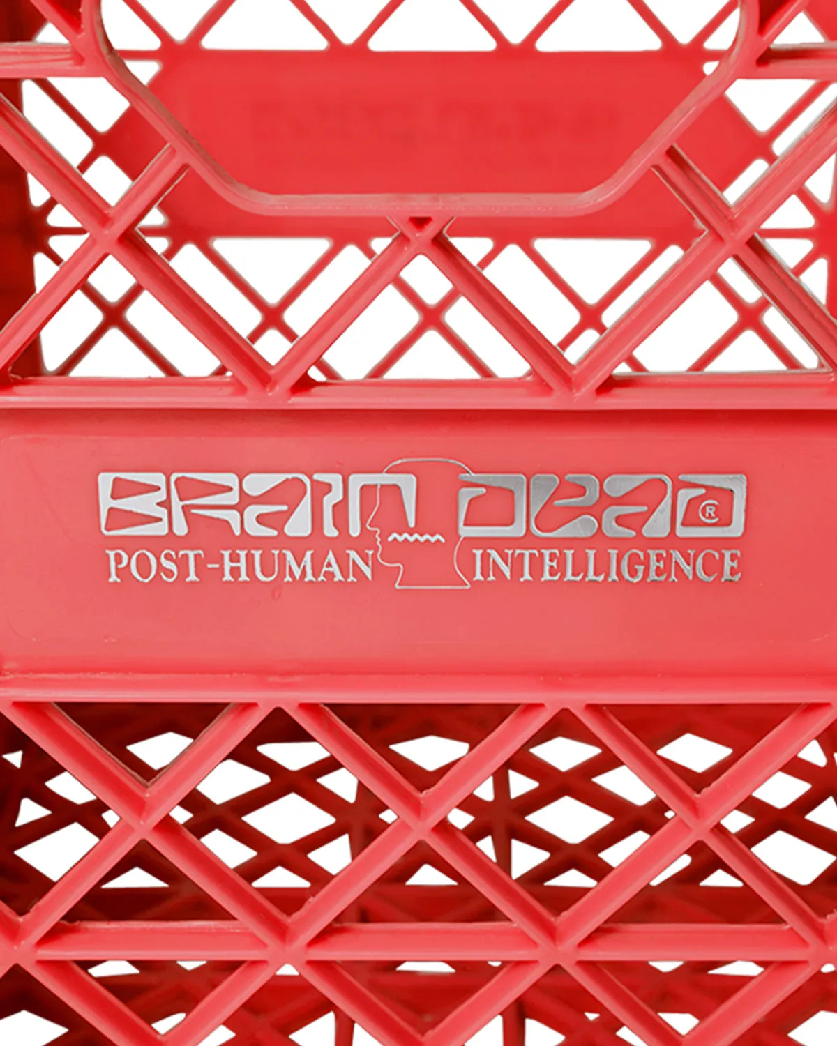 Brain Dead Post Human Record Crates - Red