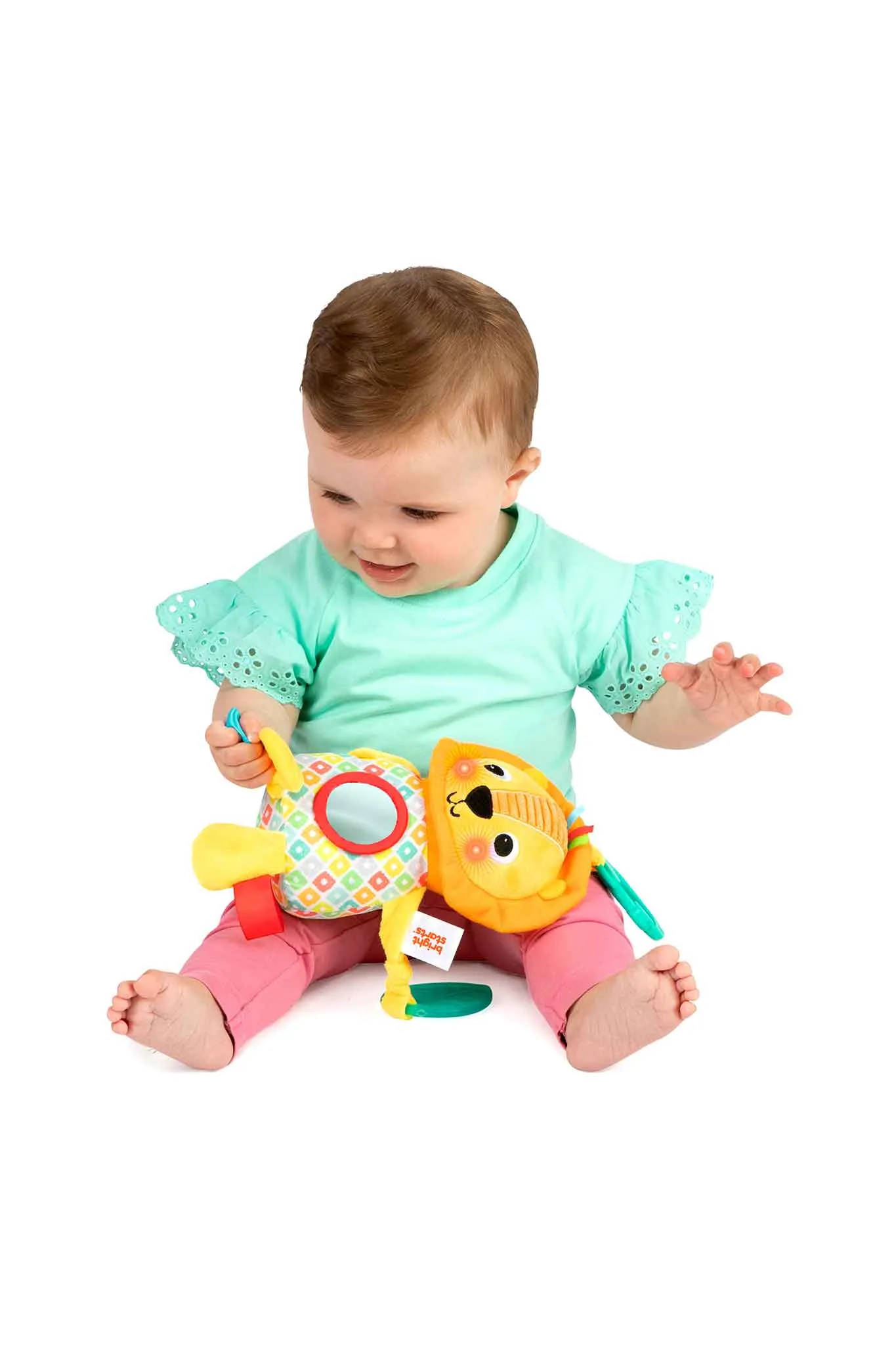 Bright Starts Huggin Lights Musical Light Up Toy Lion