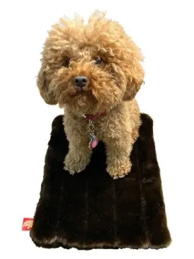 Brown Mink All Plush Crate Liner Blanket