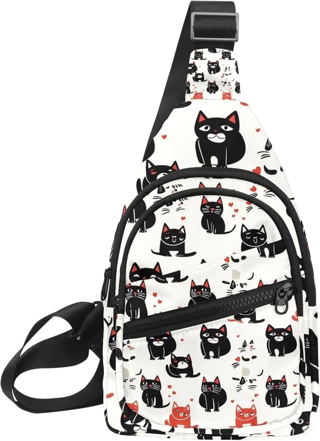 Dog Cat Pets Puppy (1) Sling Backpack Bag