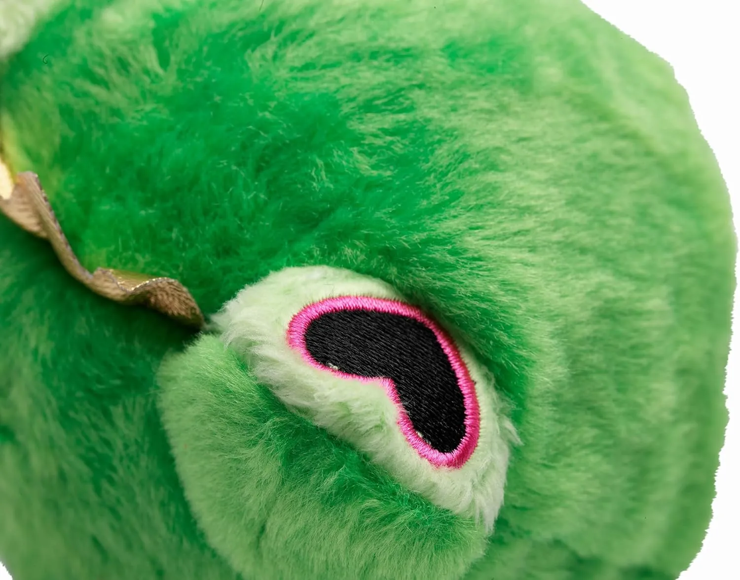 Flourish Pets 2 in 1 Multi-Layer Chew Toy for Active Dogs | Non-Toxic BPA Free Double Stitched Soft Fabric Exterior Dog Toys | Long-Lasting Dog Plush Toys  Love Frog 3.5"