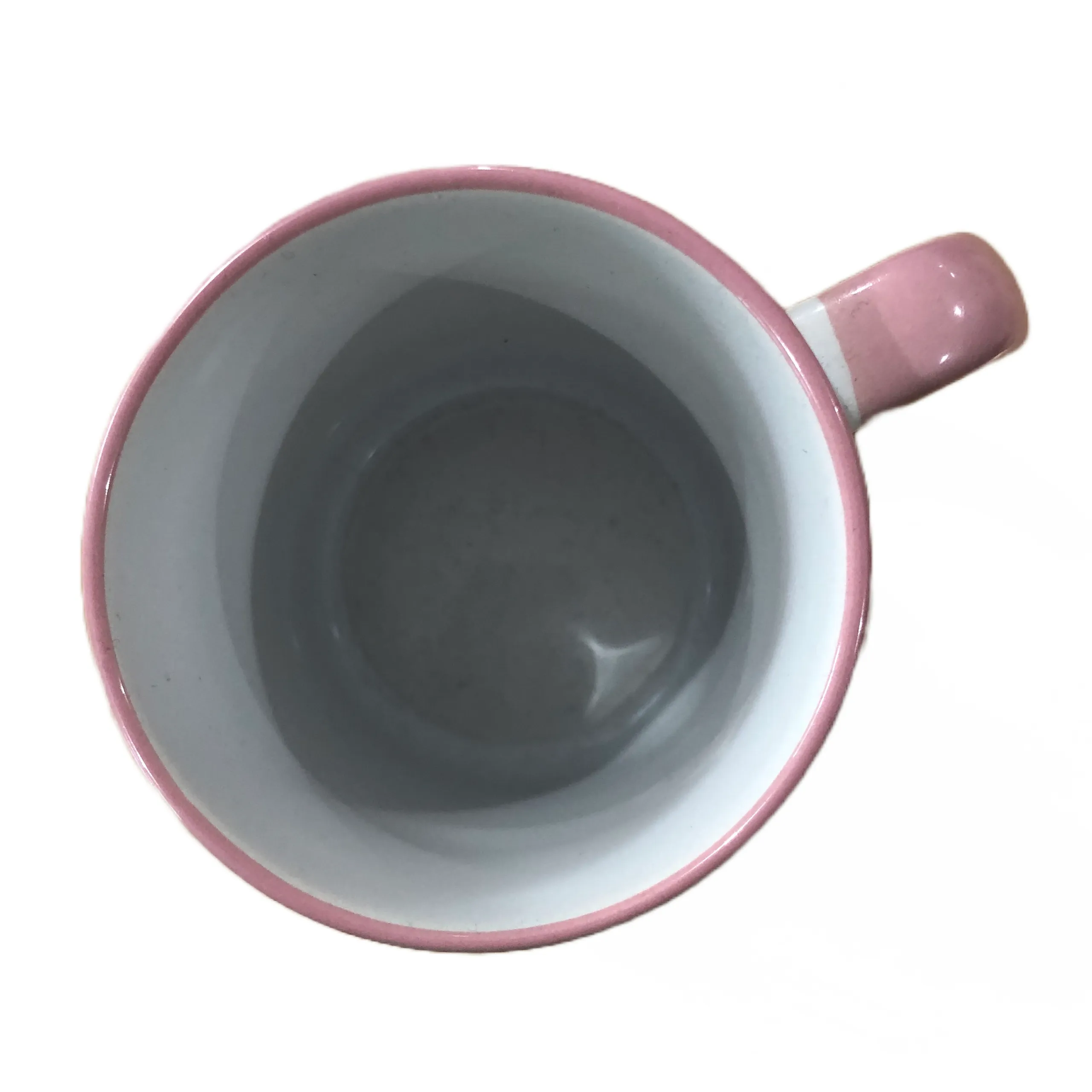 Focus Cat Mug - Two Tone Pink