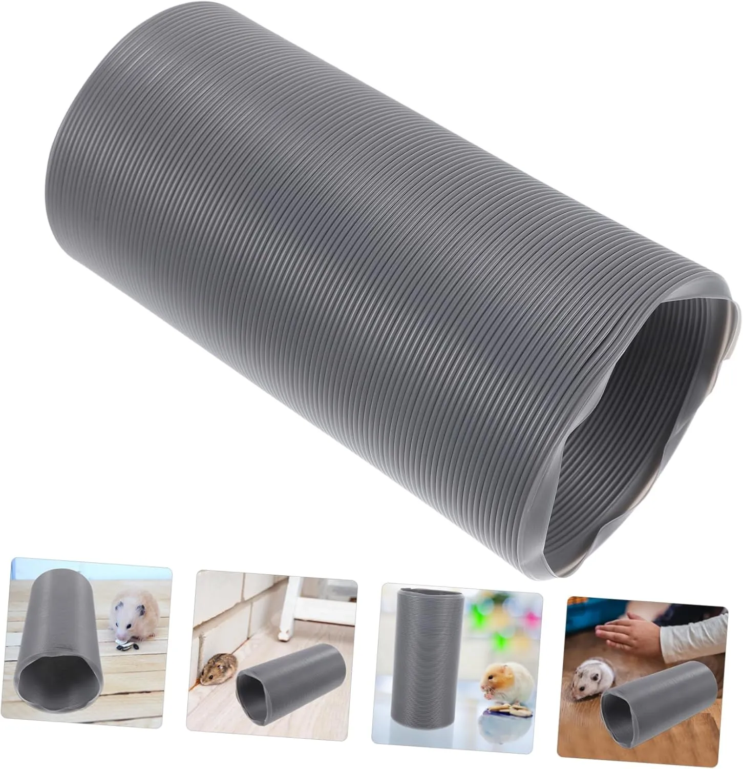 Foldable Plastic Hamster Tunnel Exercise Training for Small Animals Pet Toys for Gerbils Ferrets