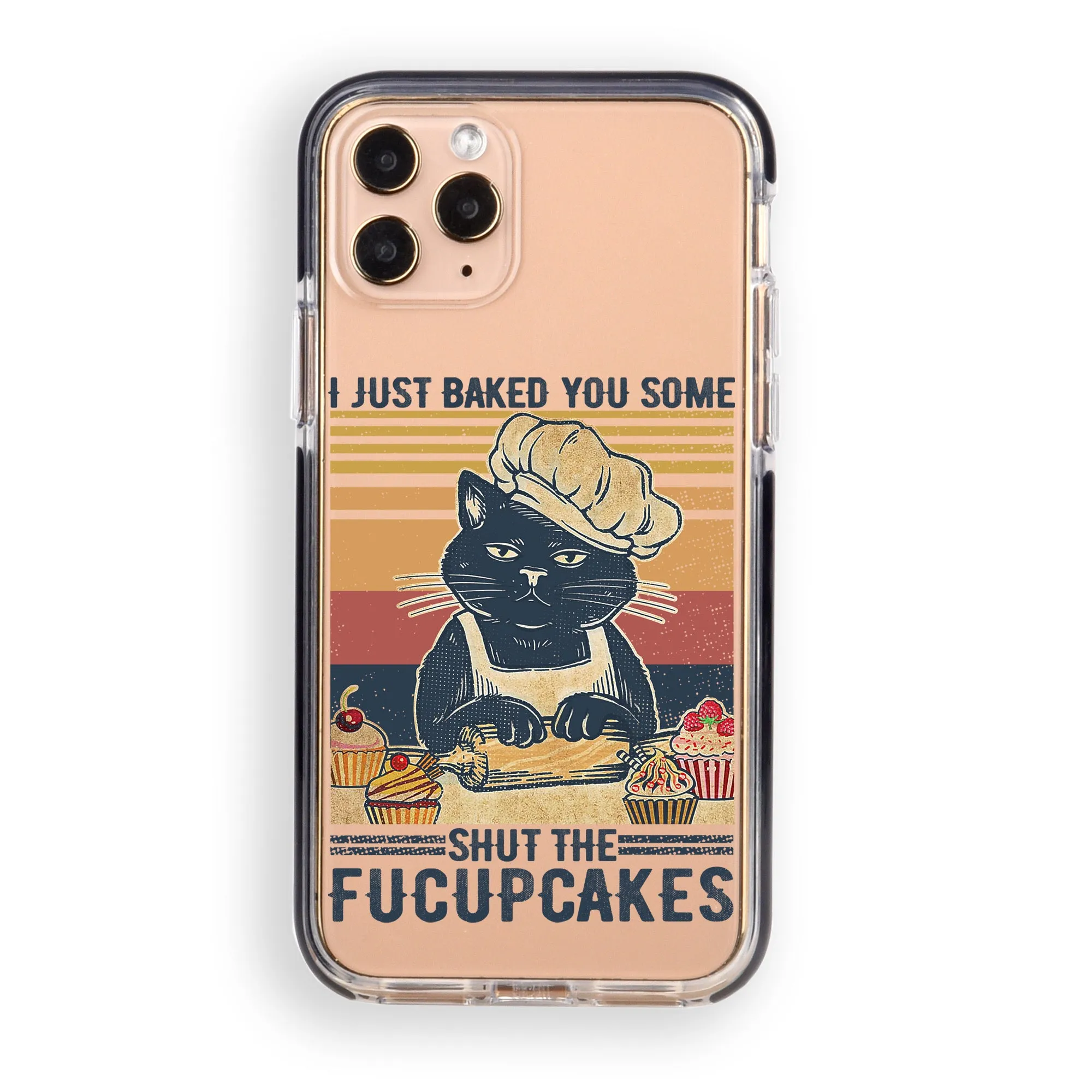 Funny Cat Baking iPhone Case