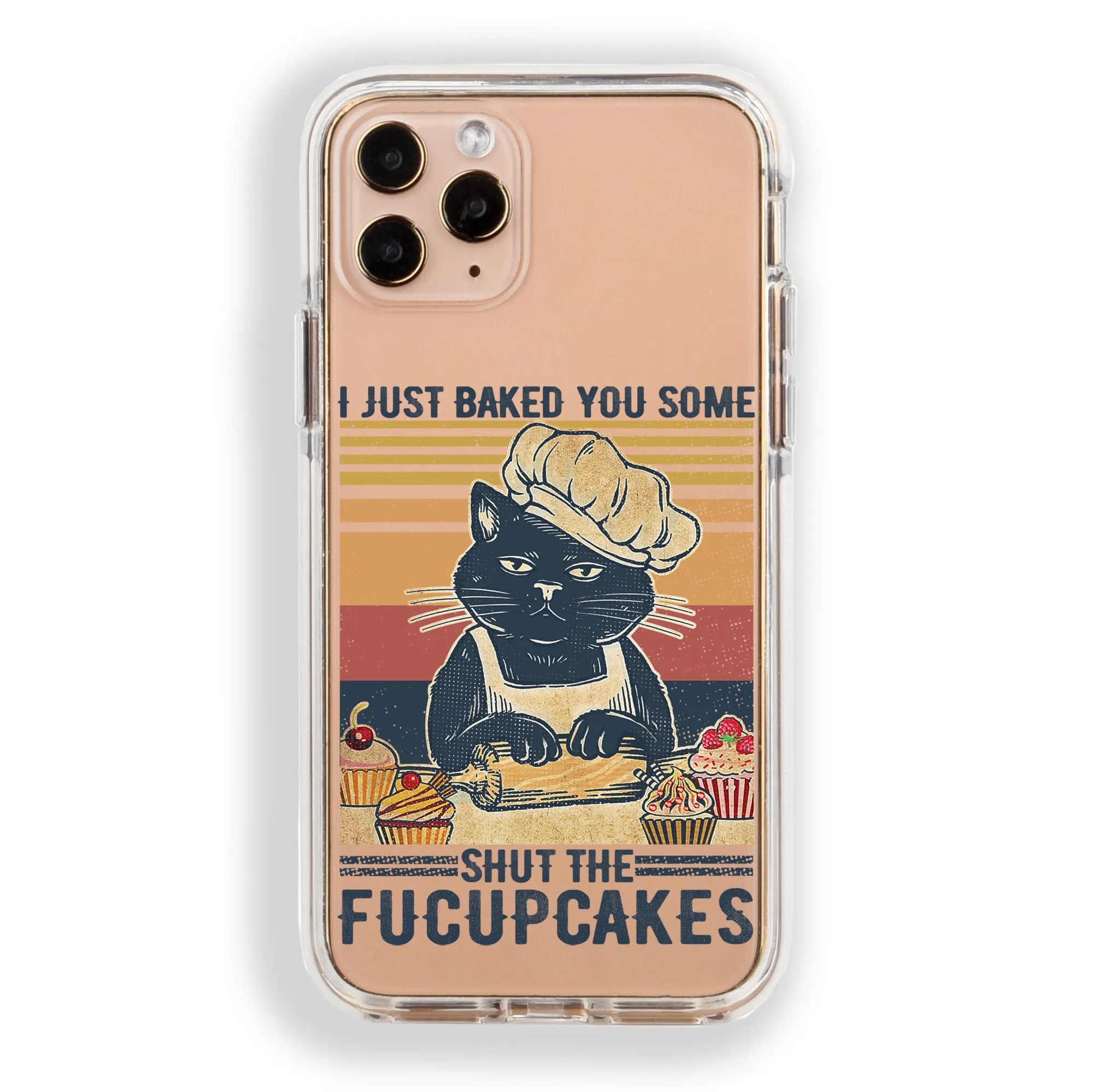 Funny Cat Baking iPhone Case