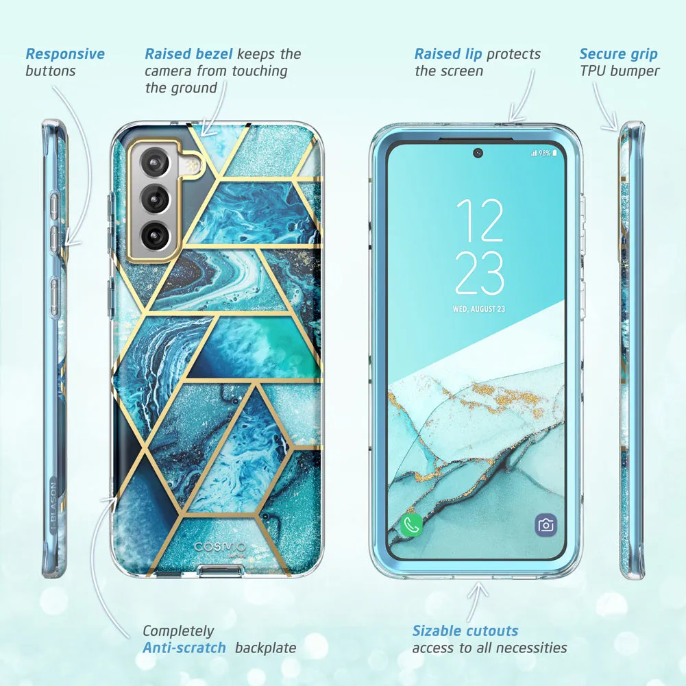 Galaxy S21 Cosmo Case(open box) - Ocean Blue