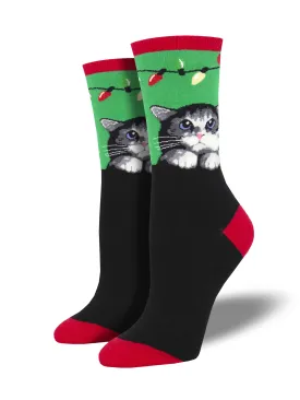 Ladies Purrty Lights Socks