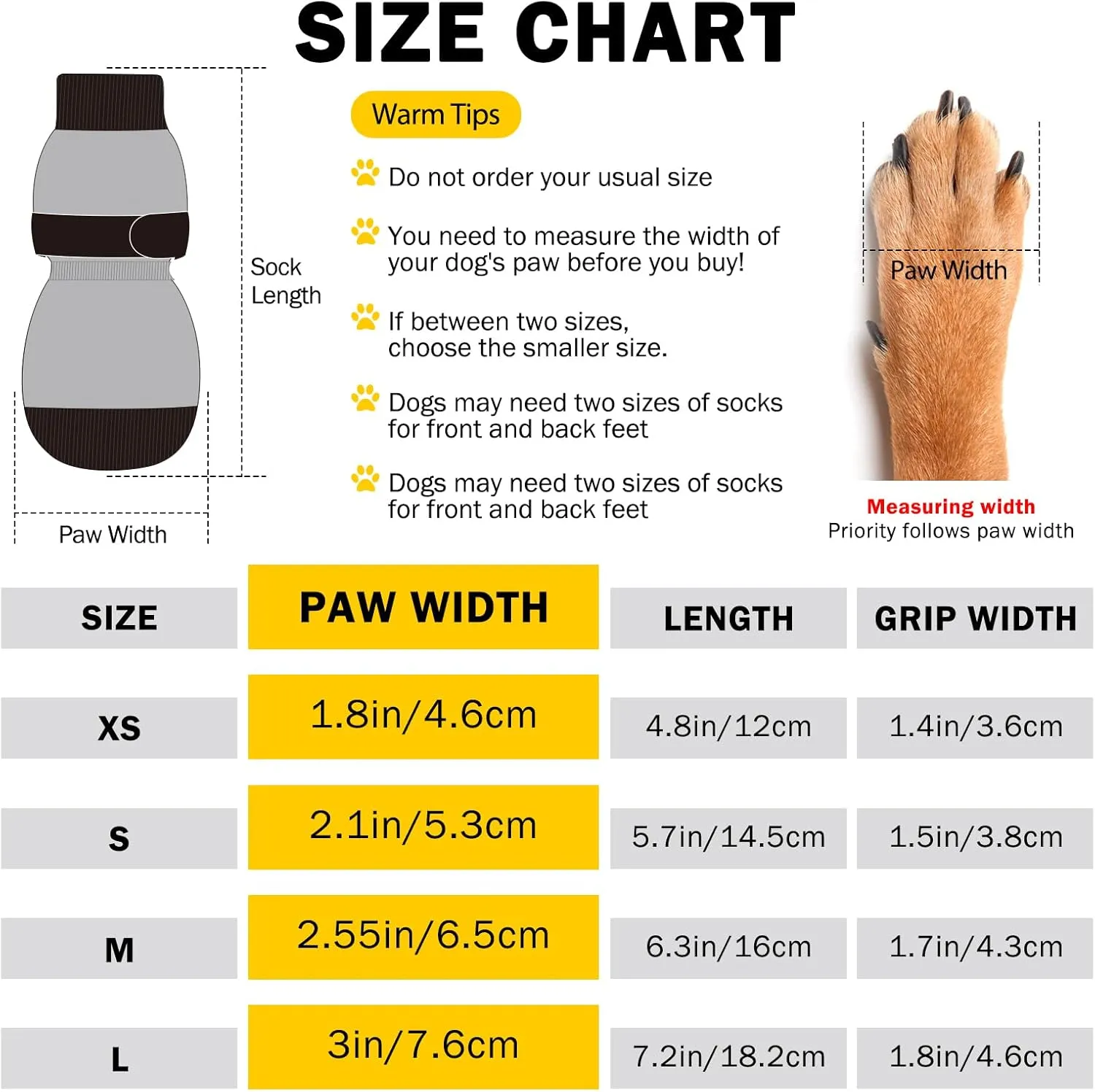 SCENEREAL Dog Socks to Prevent Licking Paws for Hardwood Floors Anti Slip, Dog Grippy Socks Shoes for Senior Small to Large Dogs, Dog Boots & Paw Protectors for Hot/Cold Scratching Pavement