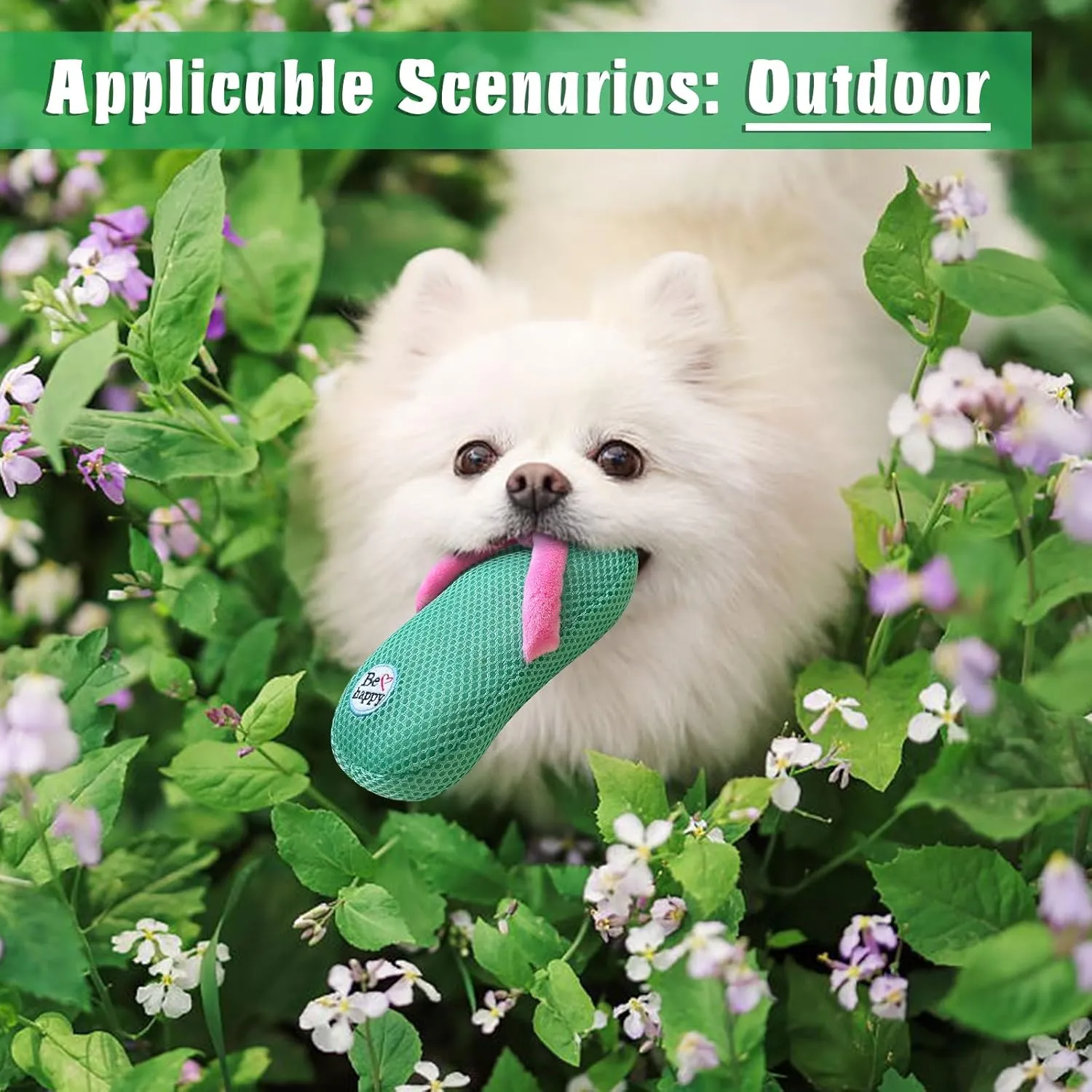 Squeaky Dog Toys, Floating Dog Toys for Water or Pool, Slippers Dog Gifts for Small and Medium Dogs